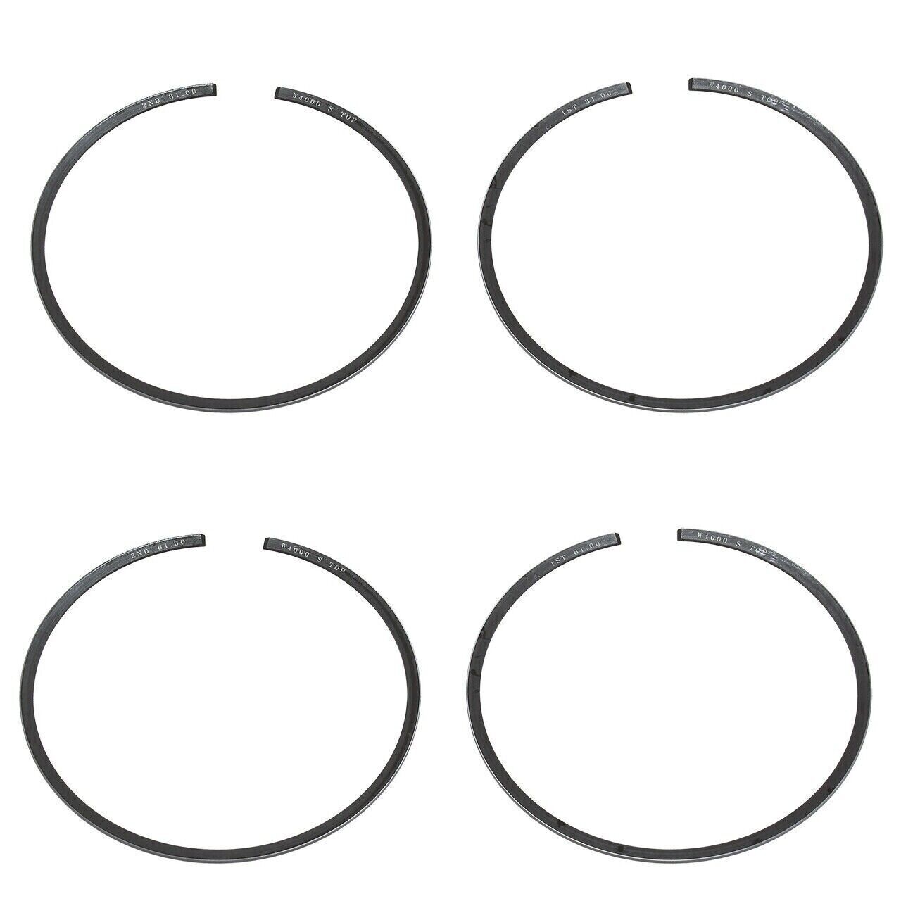 2 Namura Piston Ring Kits Some 1994-2004 for Yamaha 700 .020 Over Bore 81.5mm