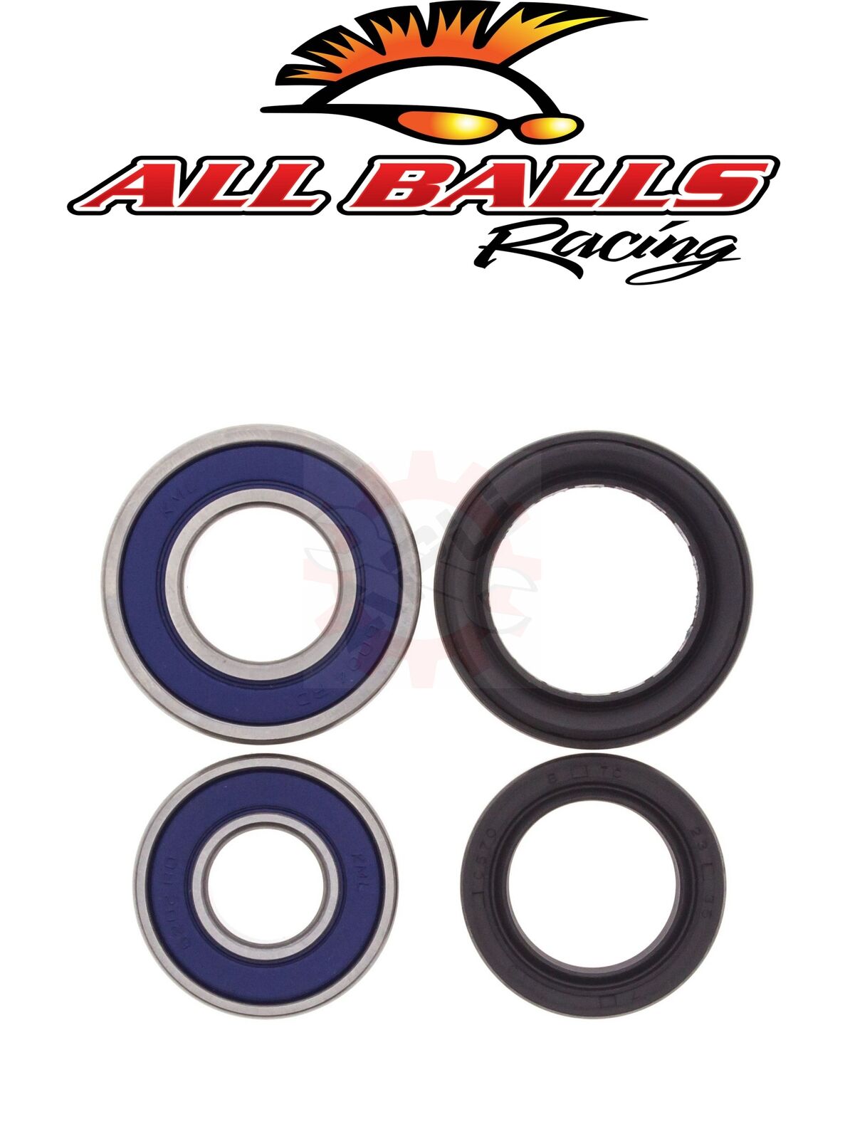 Front Wheel Bearings TRX 450R 400EX 450ER 250EX 400X ALL BALLS 25-1083