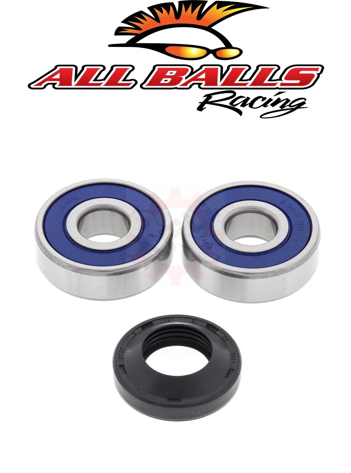 Rear Wheel Bearings CR125M 74-78 MR175 Elsinore 76-77 Honda ALL BALLS 25-1306