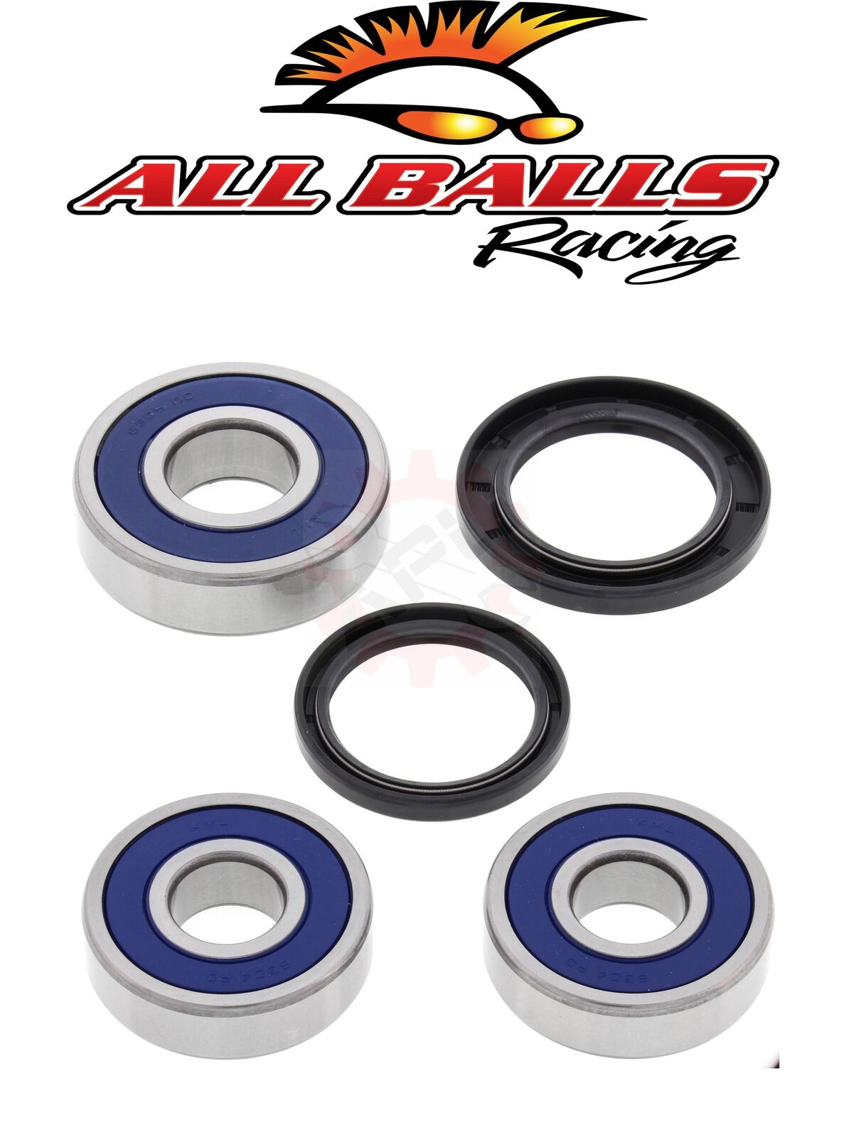 Rear Wheel Bearings FJ1100 84-85 FJ1200 86-90 FZR1000 89-90 ALL BALLS 25-1360