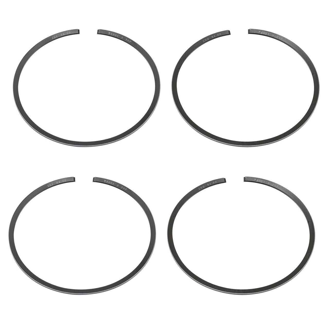 2 Namura Piston Ring Kits for Yamaha many 1996-00 760 PWC .020 Over Bore 84.5mm