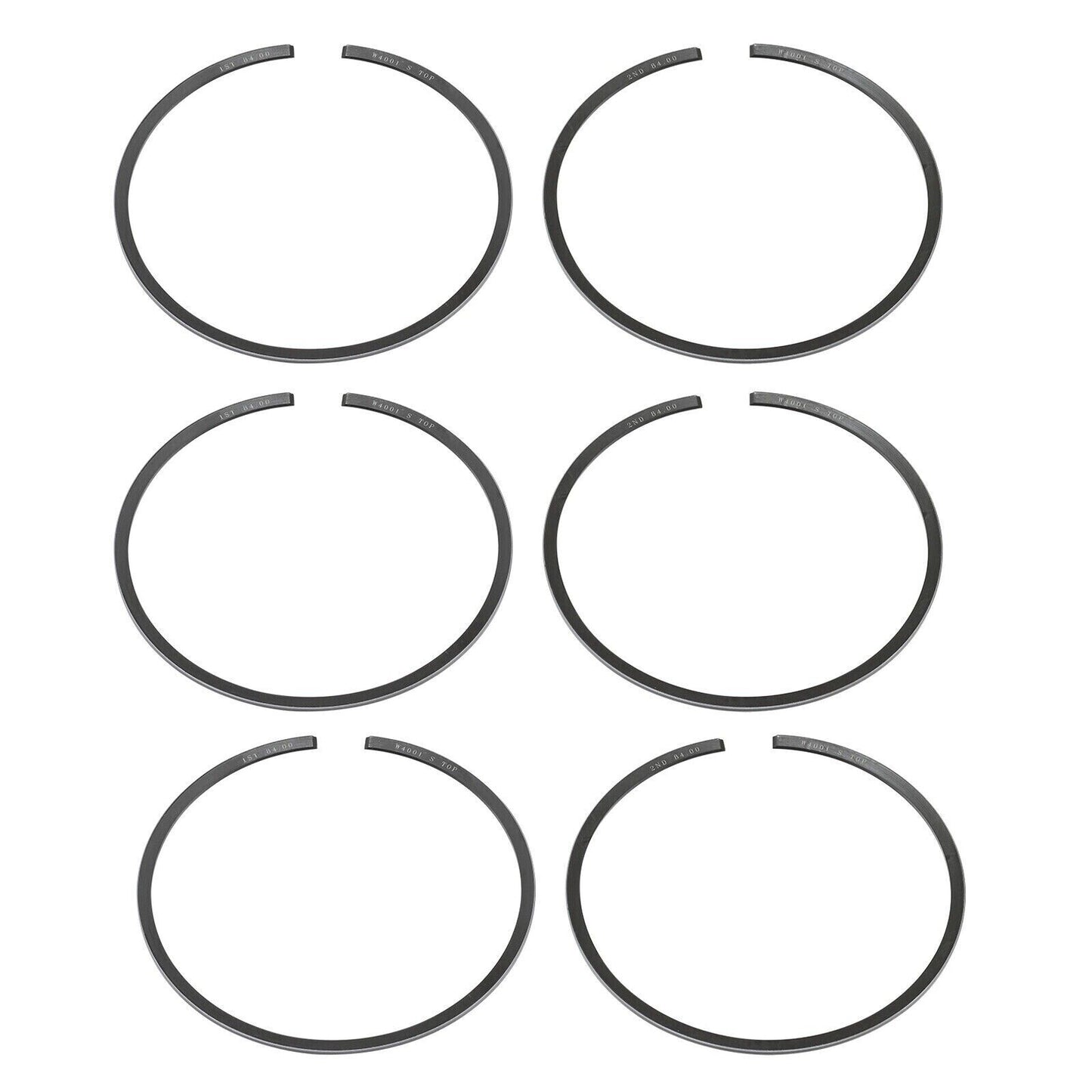 3 Namura Piston Ring Kits for Yamaha 1200 1996-2004 PWC .020 Over Bore 84.5mm