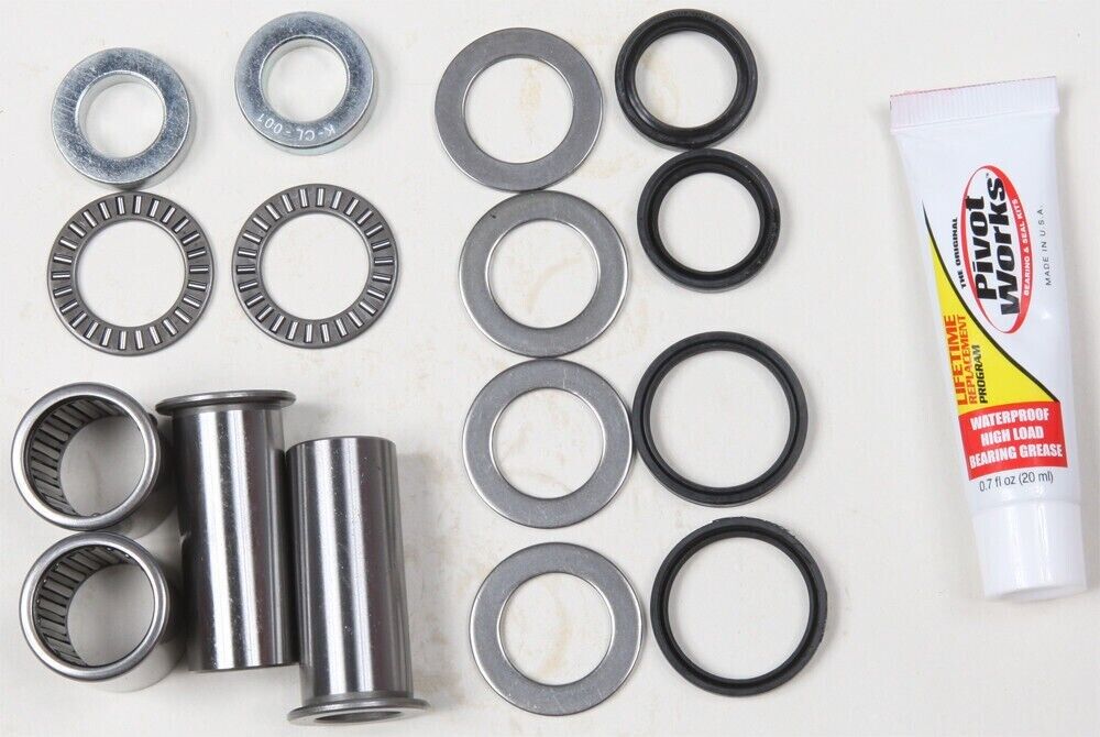 Pivot Works Swingarm Bearings Kawasaki KX125 KX250 1998 Lifetime Warranty