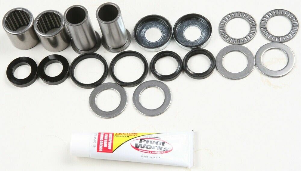 Pivot Works Swingarm Bearings 2006-2016 Kawasaki KX250F KX450F Lifetime Warranty