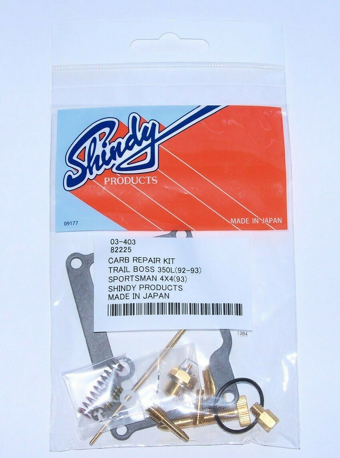 Carburetor Repair Kit JAPAN 93 Polaris Sportsman 400 4x4 Carb Rebuild 03-403