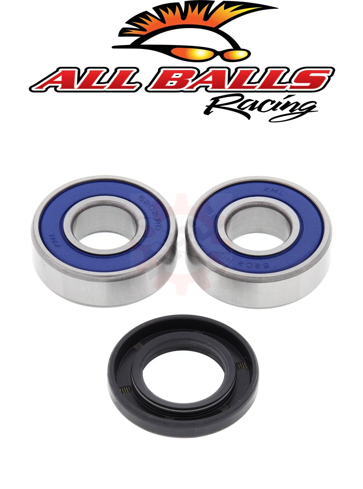 Front Wheel Bearings XR200R XR500 CR 125 250 YZ 465 490 ALL BALLS 25-1038