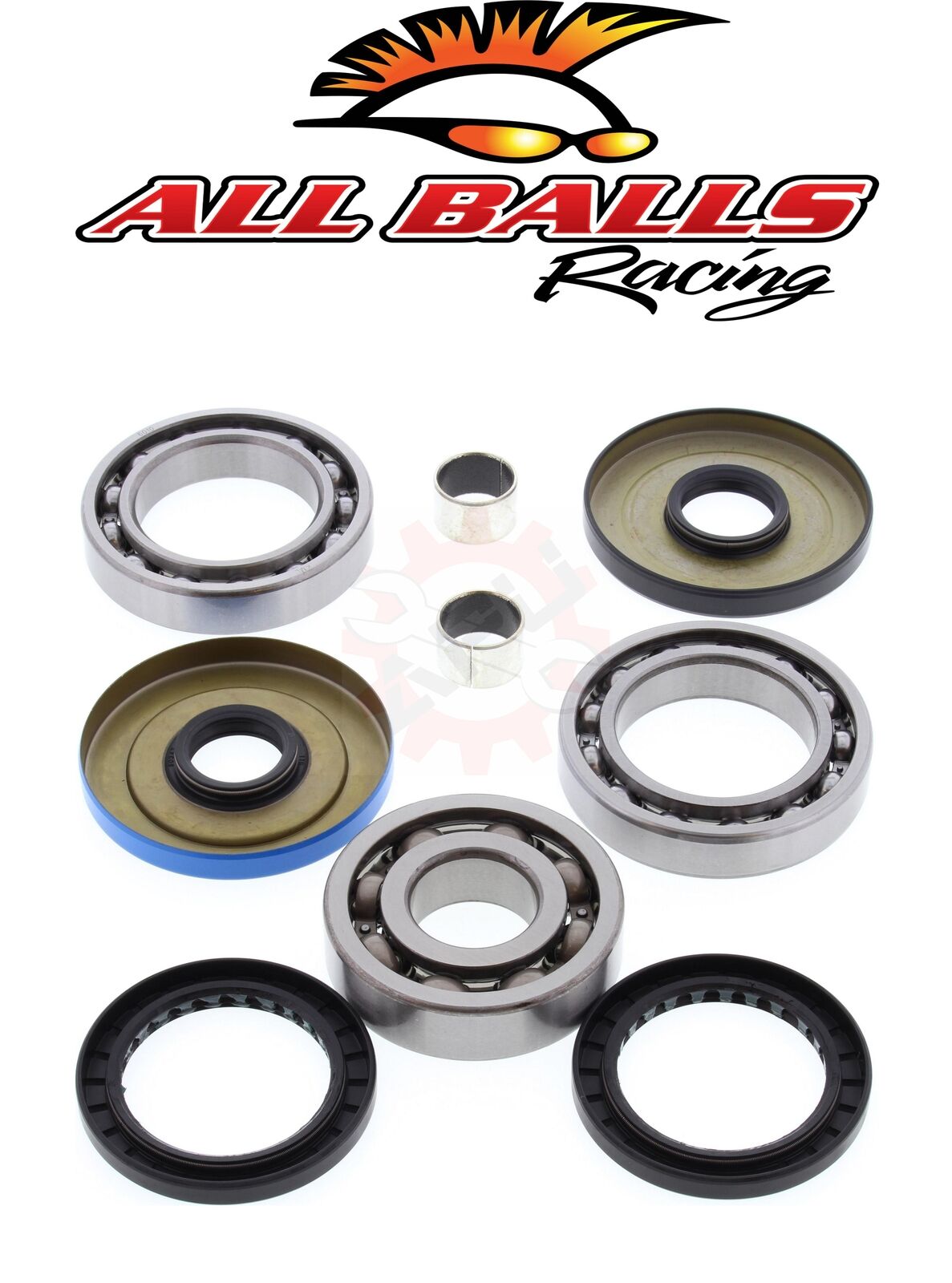 All Balls Rear Differential Bearings 05-08 Polaris Sportsman 800 25-2057