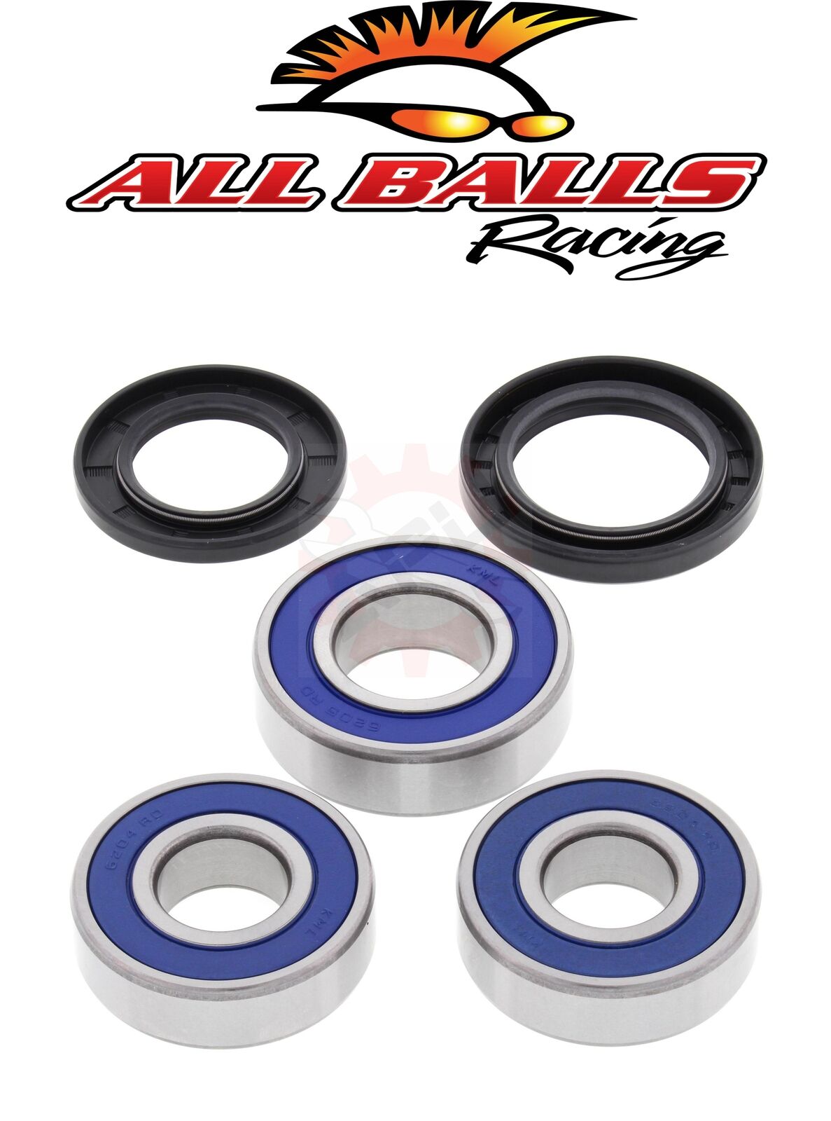 Rear Wheel Bearings Kawasaki ZX600E ZX-6 93-02 VN900 06-12 ALL BALLS 25-1386