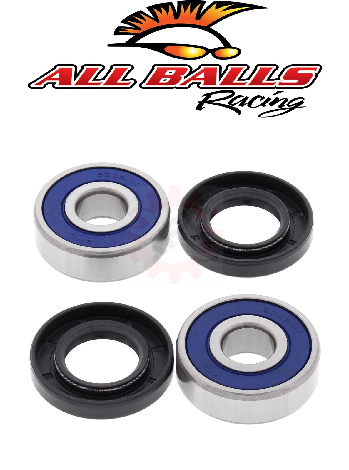 Honda Atc 200x 250r 350x 250sx 200s All Balls Front Wheel Bearings Seals 25-1317