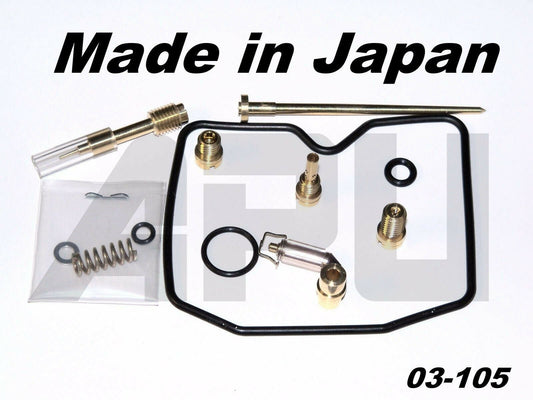 Carb Kit 89-95 Kawasaki 300 Bayou 4x4 Carburetor Repair Made in JAPAN 03-105