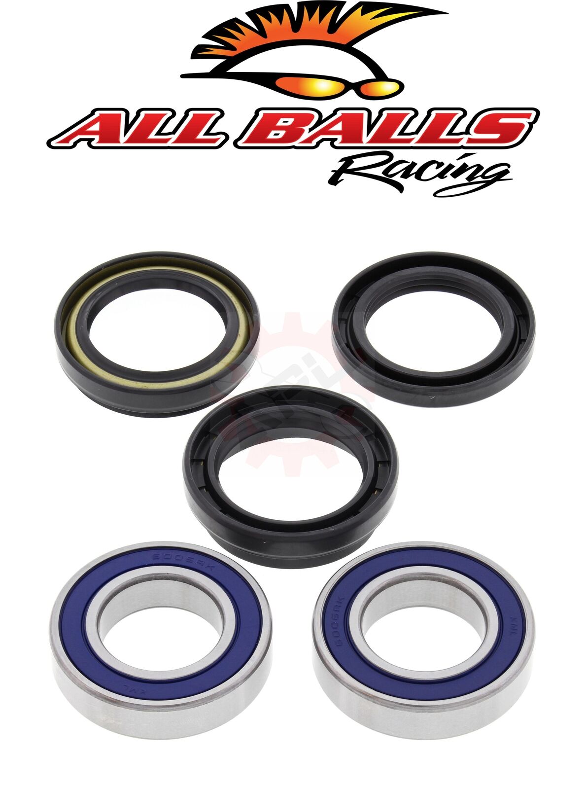 2003-2006 Yamaha 450 Kodiak 4x4 All Balls Front Wheel Bearings Seals 25-1108