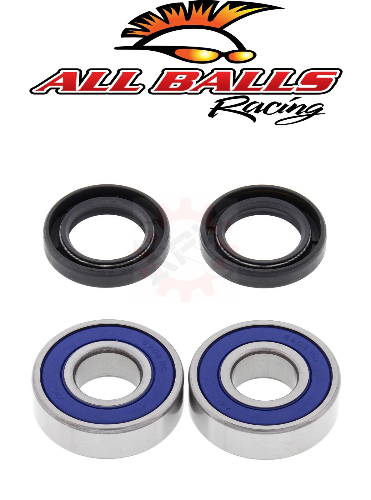 Front Wheel Bearings Harley FX Super Glide 71-72 XL 57-72 ALL BALLS 25-1369