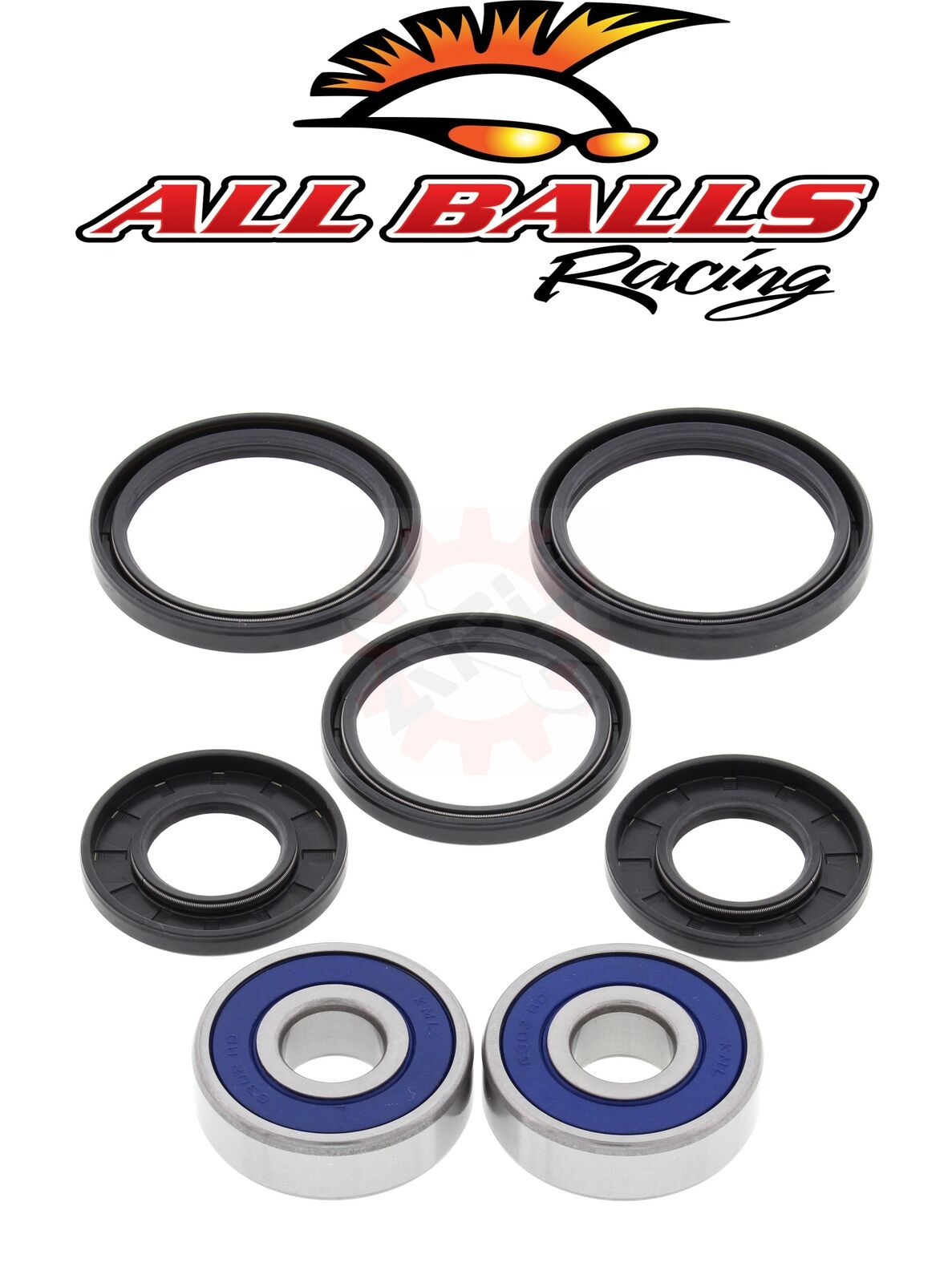 Front Wheel Bearings XV750 88-97 YTZ250 Tri Moto 85-86 ALL BALLS 25-1311