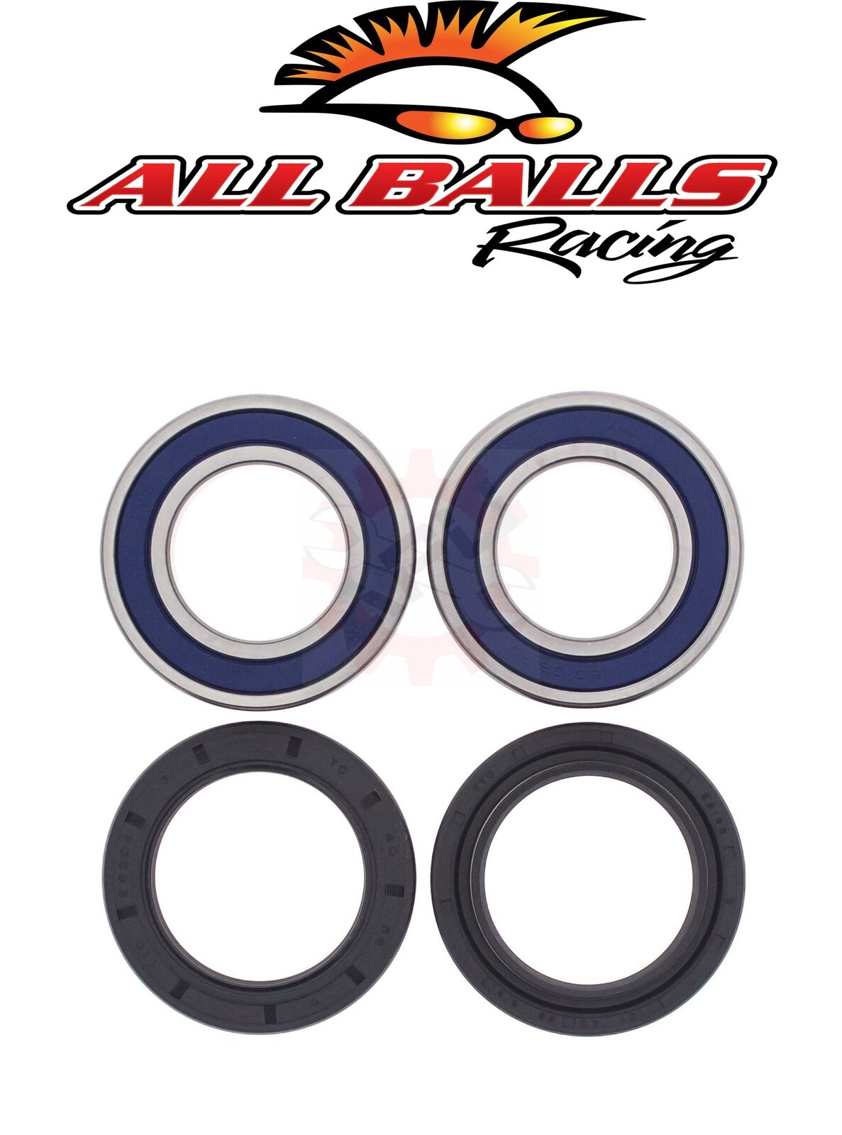 Rear Wheel Bearings 300 KingQuad 91-02 250 QuadRunner 88-98 ALL BALLS 25-1299