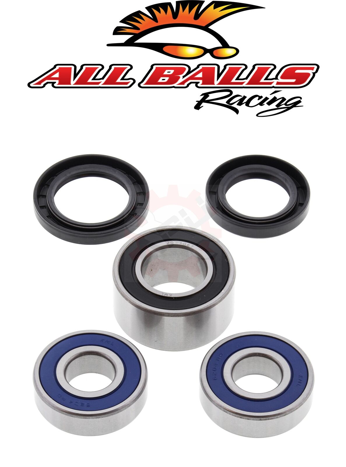 Rear Wheel Bearings Honda CBR600F4 01-06 ALL BALLS 25-1658