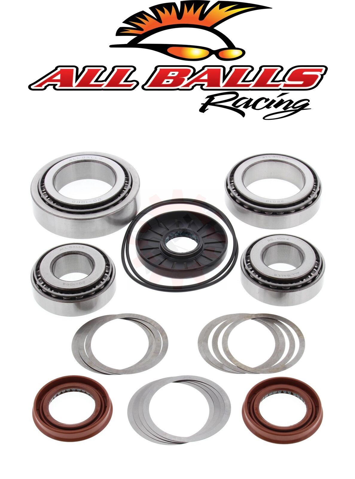All Balls Rear Differential Bearings Polaris RZR 800 2008-2014 25-2088