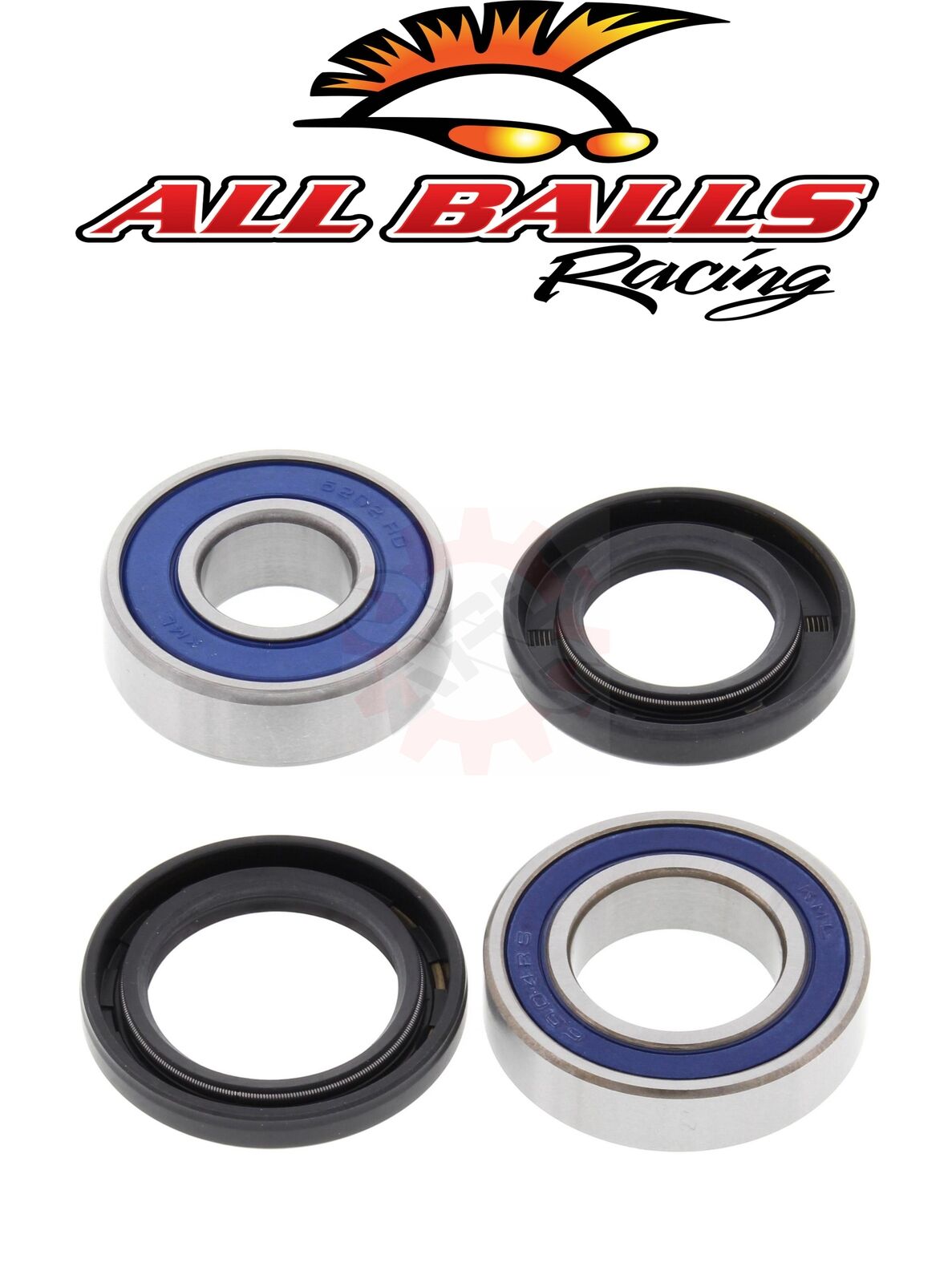 Front Wheel Bearings Honda TRX 200SX 86-88 ALL BALLS 25-1208