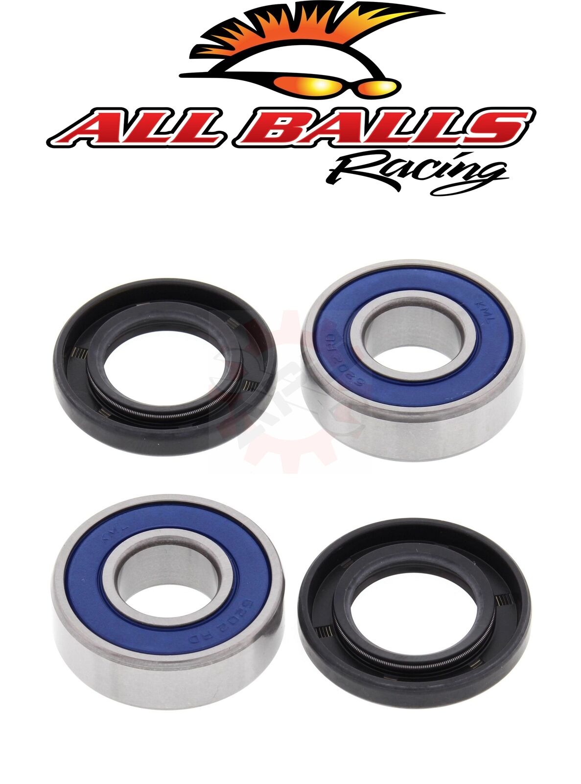 Front Wheel Bearings YZ490 84-90 YZ 125 250 83-91 ALL BALLS 25-1444