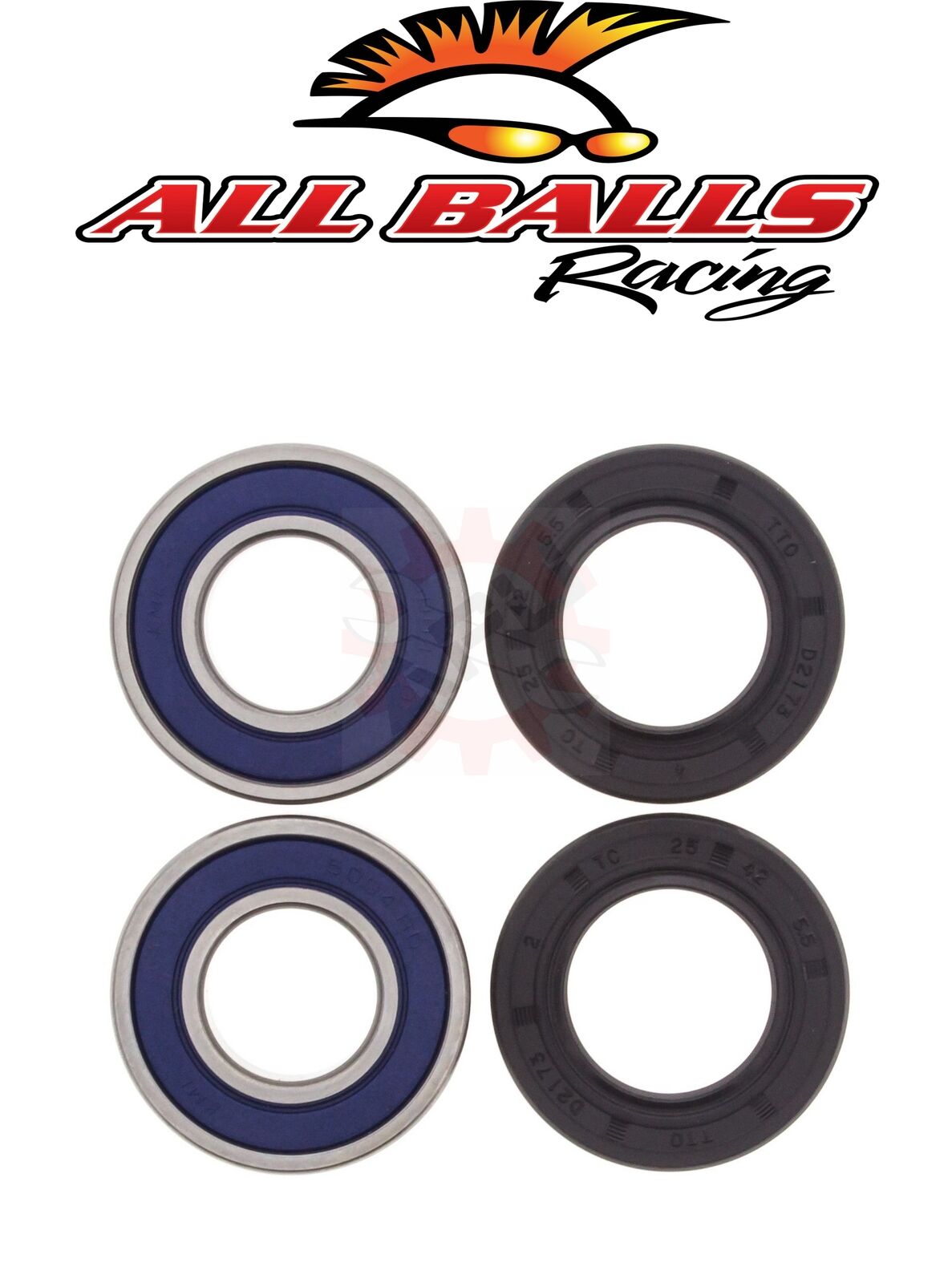 Rear Wheel Bearings KLX650R 93-96 KX 125 250 86-96 KX500 86-93 ALL BALLS