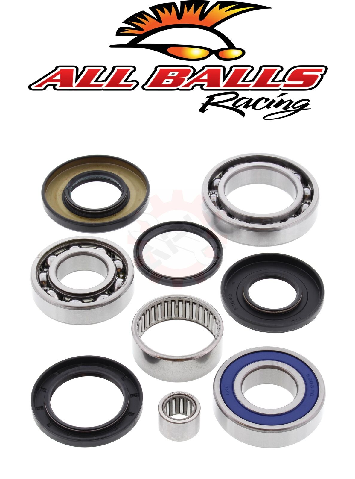 All Balls Rear Differential Bearings 250 Ozark 2002-2014 Suzuki 25-2048