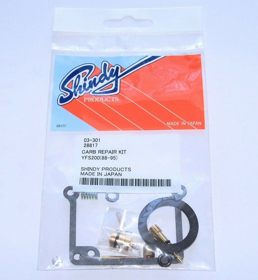 Carb Kit 88-06 Yamaha 200 Blaster Carburetor Repair MADE IN JAPAN 03-301