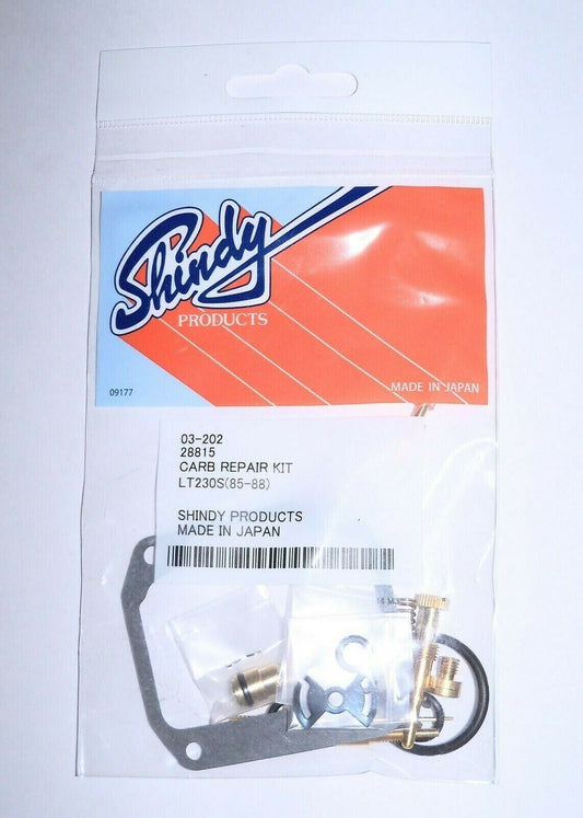 Carburetor Repair Kit JAPAN 1985-1988 Suzuki LT230S Lt230/S Rebuild 03-202