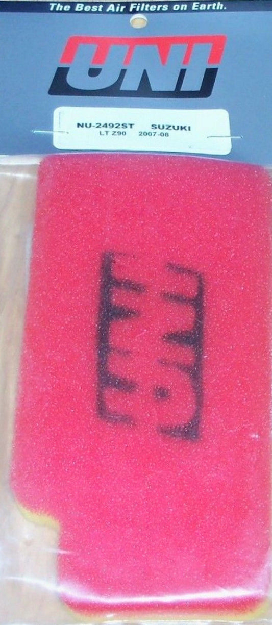 2007-2011 Suzuki LTZ90 LT-Z90 90cc ATV Uni Air Filter Made in USA NU-2492ST