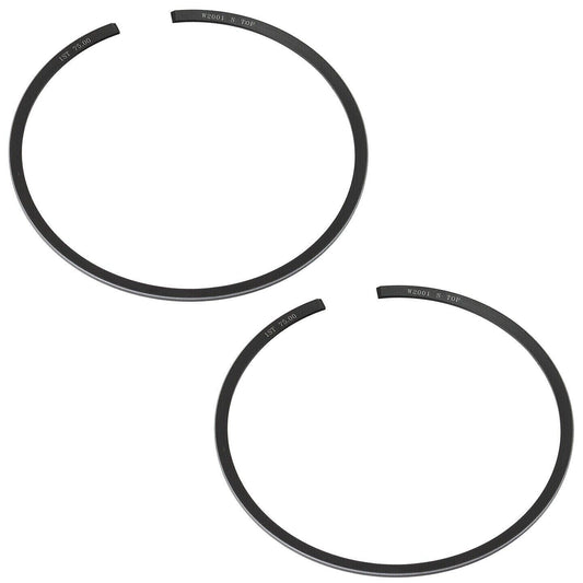 2 Namura Piston Ring Kits for Kawasaki 1982-1990 JS SX 550 .020 Over Bore 75.5mm