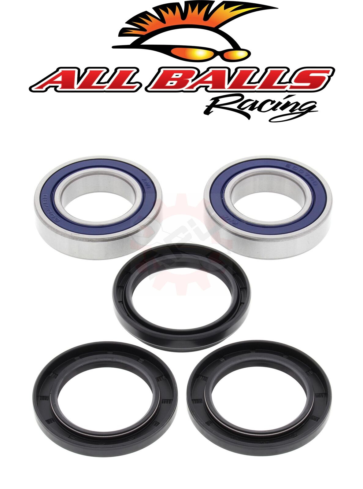 1984-1986 Honda Atc200s All Balls Rear Wheel Bearings Seals Atc 200s 25-1122