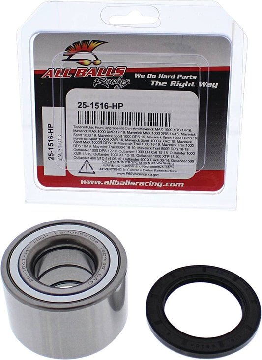 All Balls UPGRADED HP Wheel Bearing Can-Am Maverick Commander Defender Outlander