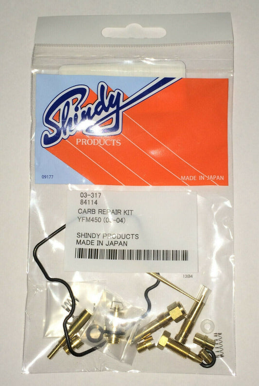 Carburetor Repair Kit JAPAN 03-06 Yamaha 450 Kodiak Auto 4x4 Yfm450