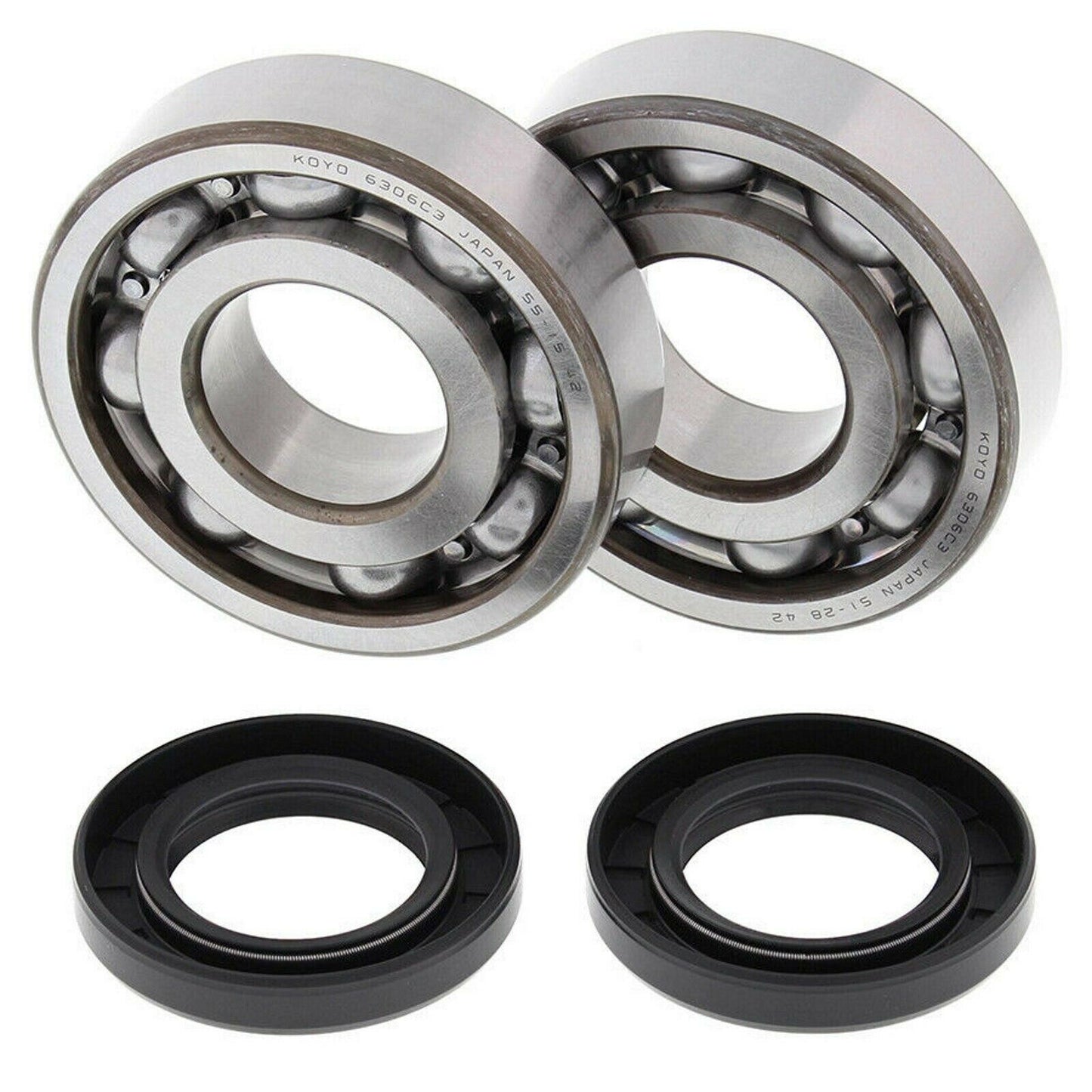 All Balls Crankshaft Bearings Seals Kawasaki KX500 83-04 24-1011