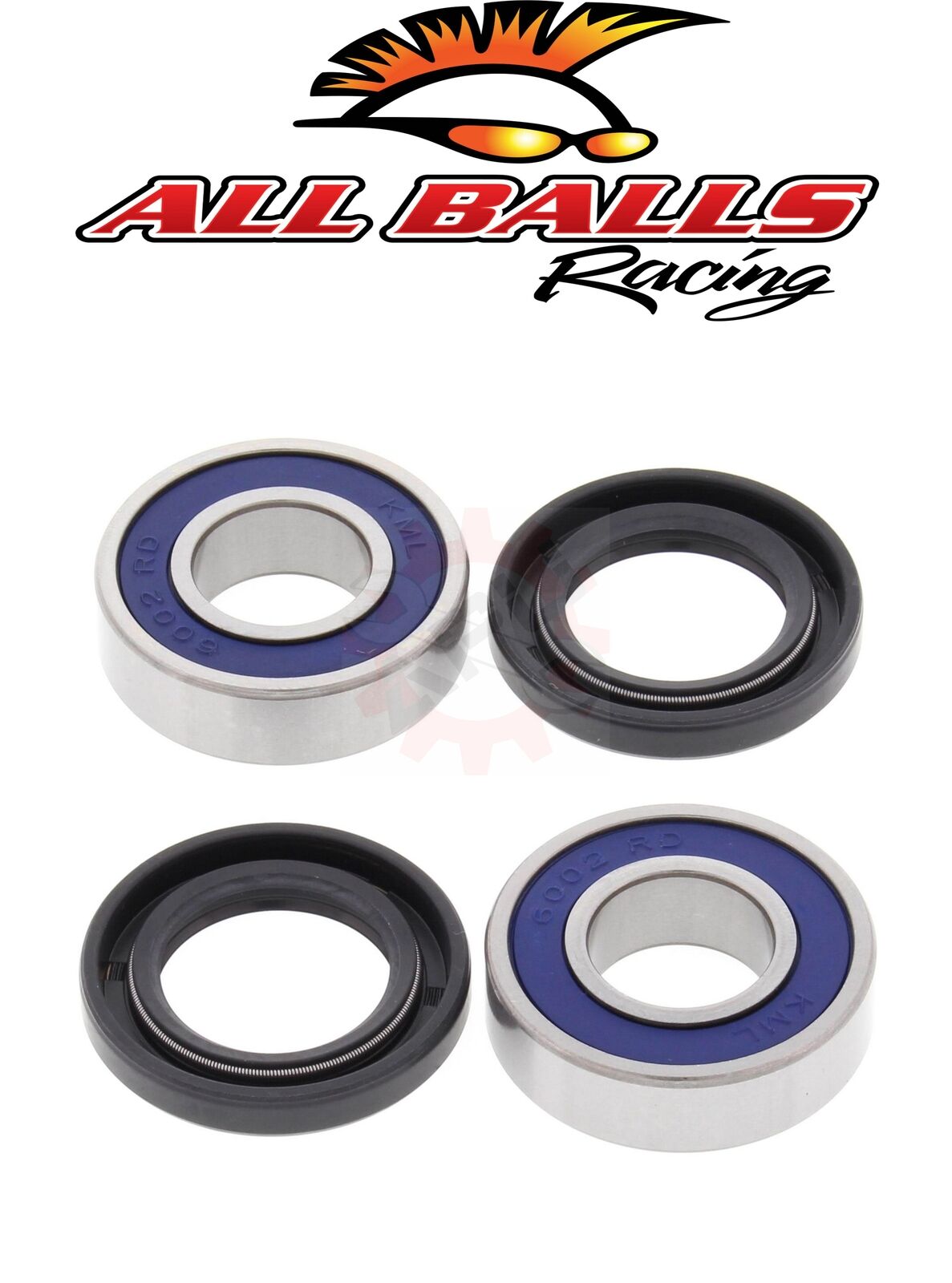 Front Wheel Bearings 84-87 Suzuki LT50 Hyosung TE50 TE90 ALL BALLS 25-1045