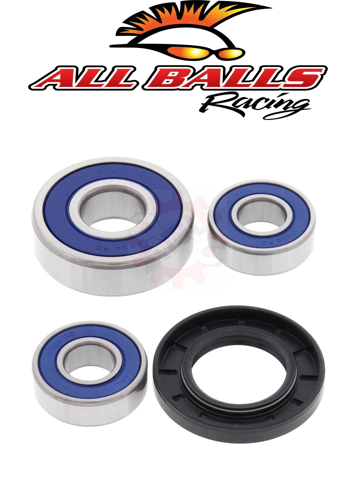 Rear Wheel Bearings Yamaha XV250 95-18 ALL BALLS 25-1455