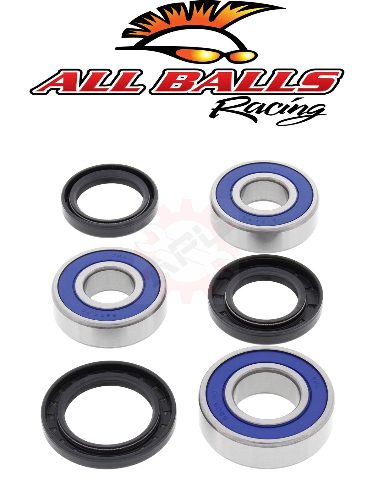 All Balls Rear Wheel Bearings Triumph Daytona Speed Triple TT600 25-1557