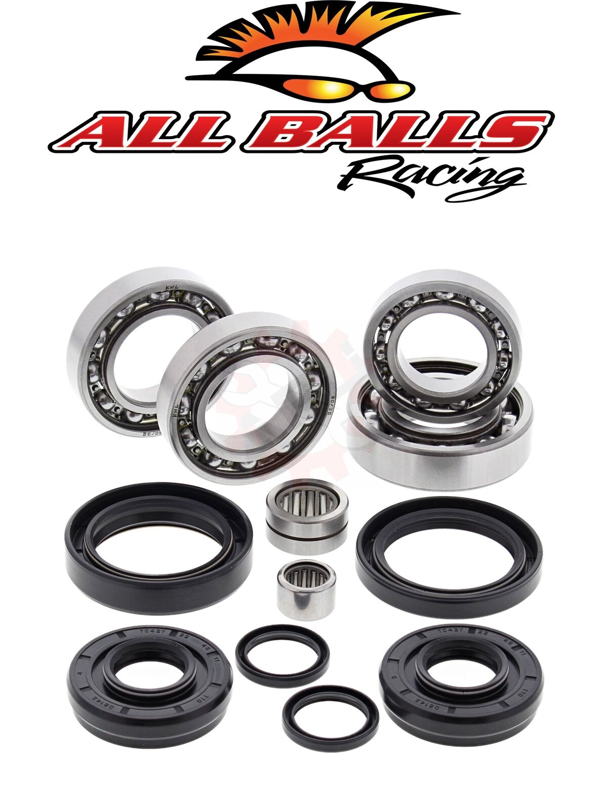 All Balls Front Differential Bearings Honda Rancher 420 FM FE FPA FPE 25-2071