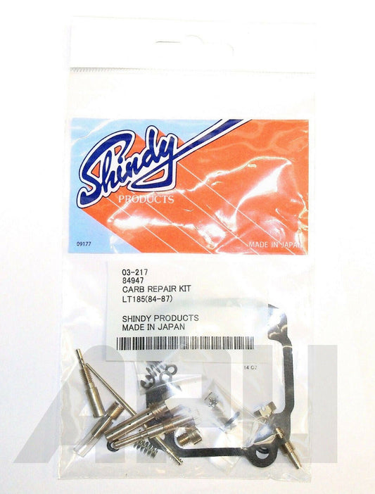Carburetor Repair Kit JAPAN 1984-1987 Suzuki Lt185 Carb Rebuild 03-217