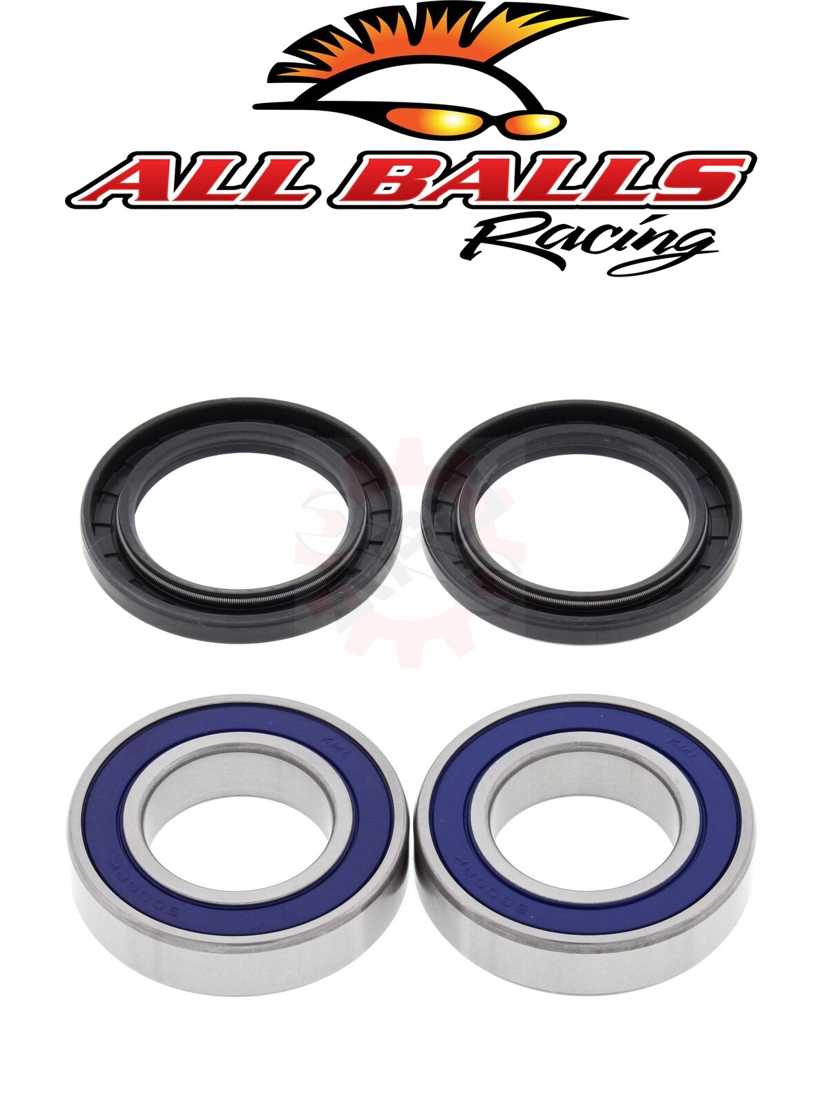 Rear Wheel Bearings 400 Eiger/King Quad Vinson 500 LTA LTF 500F ALL BALLS