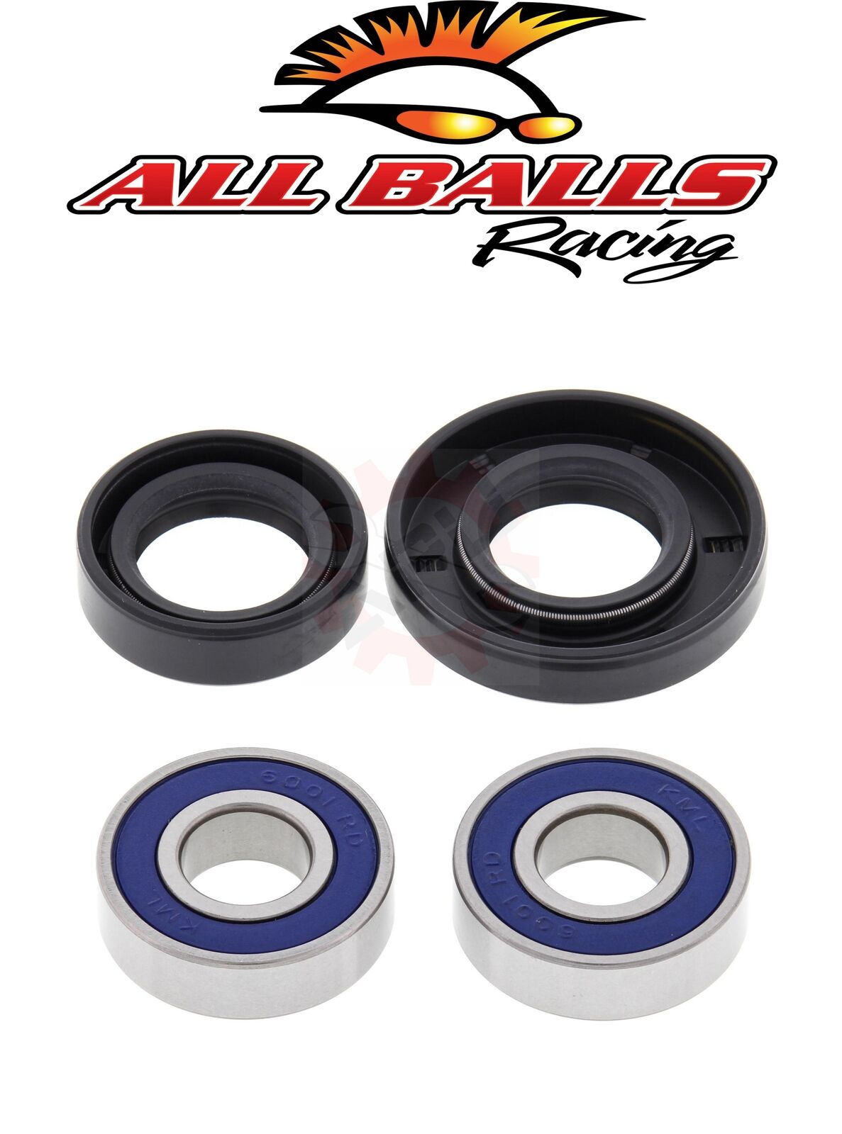 Front Wheel Bearings TTR125LE w/Disc Brake Yamaha TTR125 ALL BALLS 25-1041