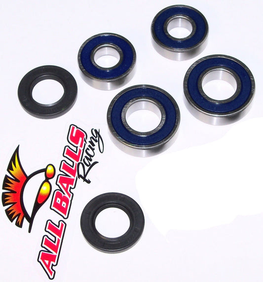 88-02 Kawasaki Klf220 Bayou 220 All Balls Front Wheel Bearings Seals (2) 25-1088