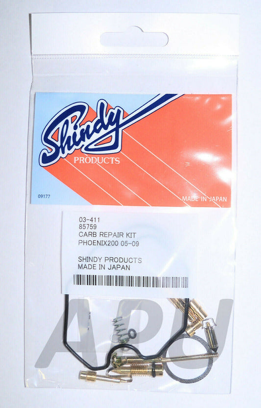 Carburetor Repair Kit JAPAN 2005-2009 Polaris Phoenix 200 Carb Rebuild 03-411
