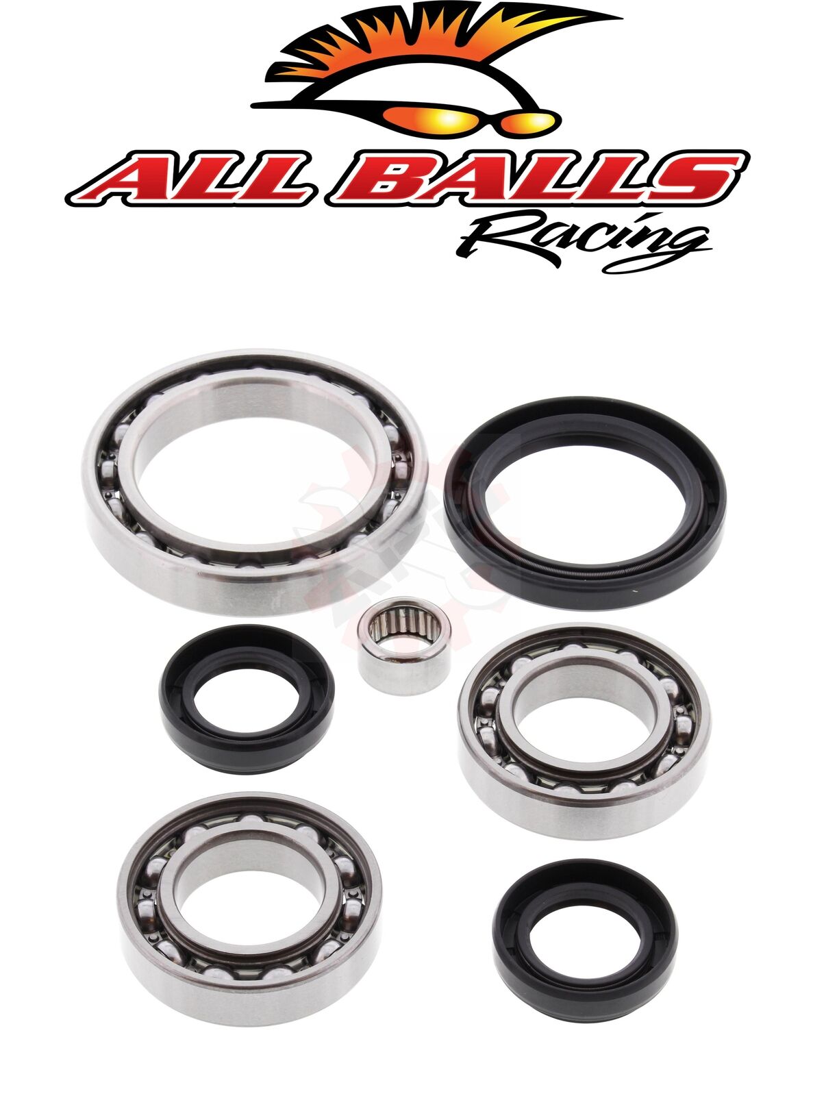 All Balls Front Differential Bearings Yamaha 700 Grizzly Viking Rhino 25-2073