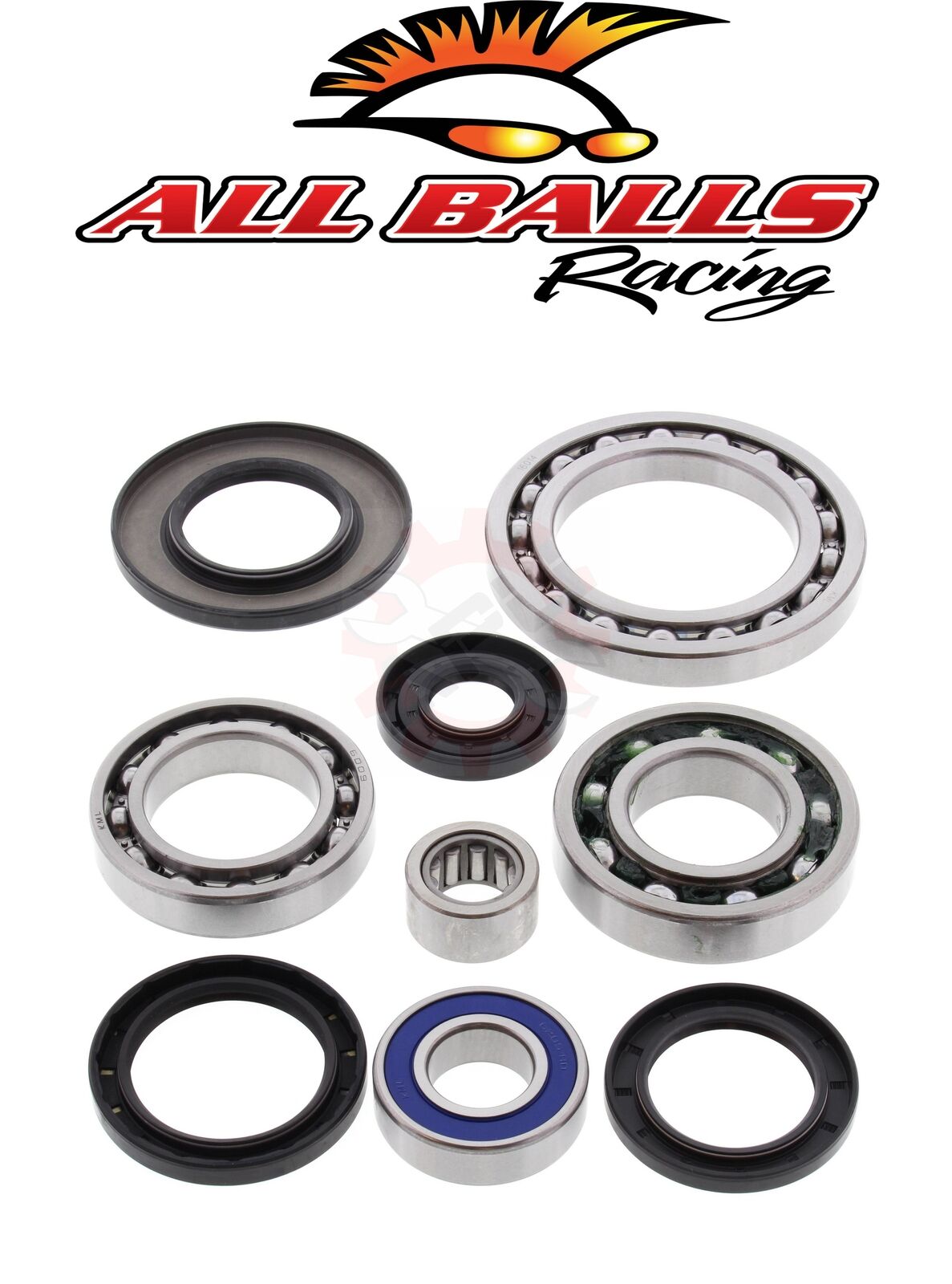 All Balls Rear Differential Bearings Arctic Cat 375 400 454 500 25-2041