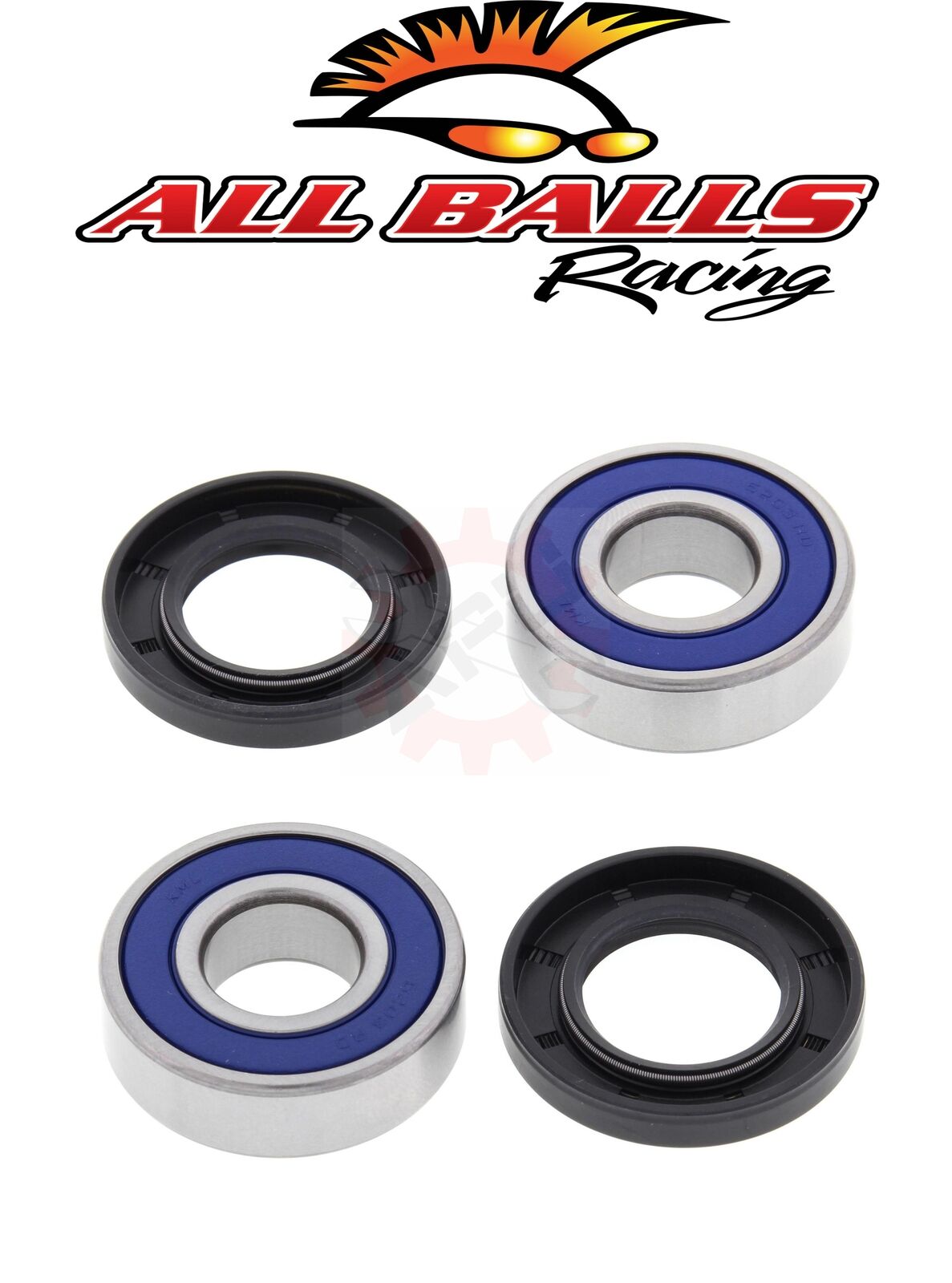 Front Wheel Bearings YTM200 YTM225 Tri-Moto YFM80 Badger ALL BALLS 25-1104