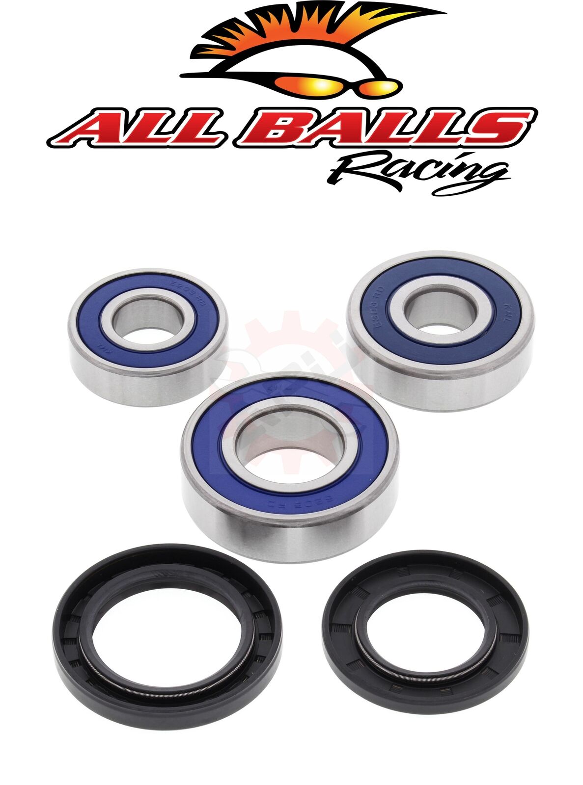 Rear Wheel Bearings Ninja EX250 86-12 EX500 94-09 ALL BALLS 25-1234