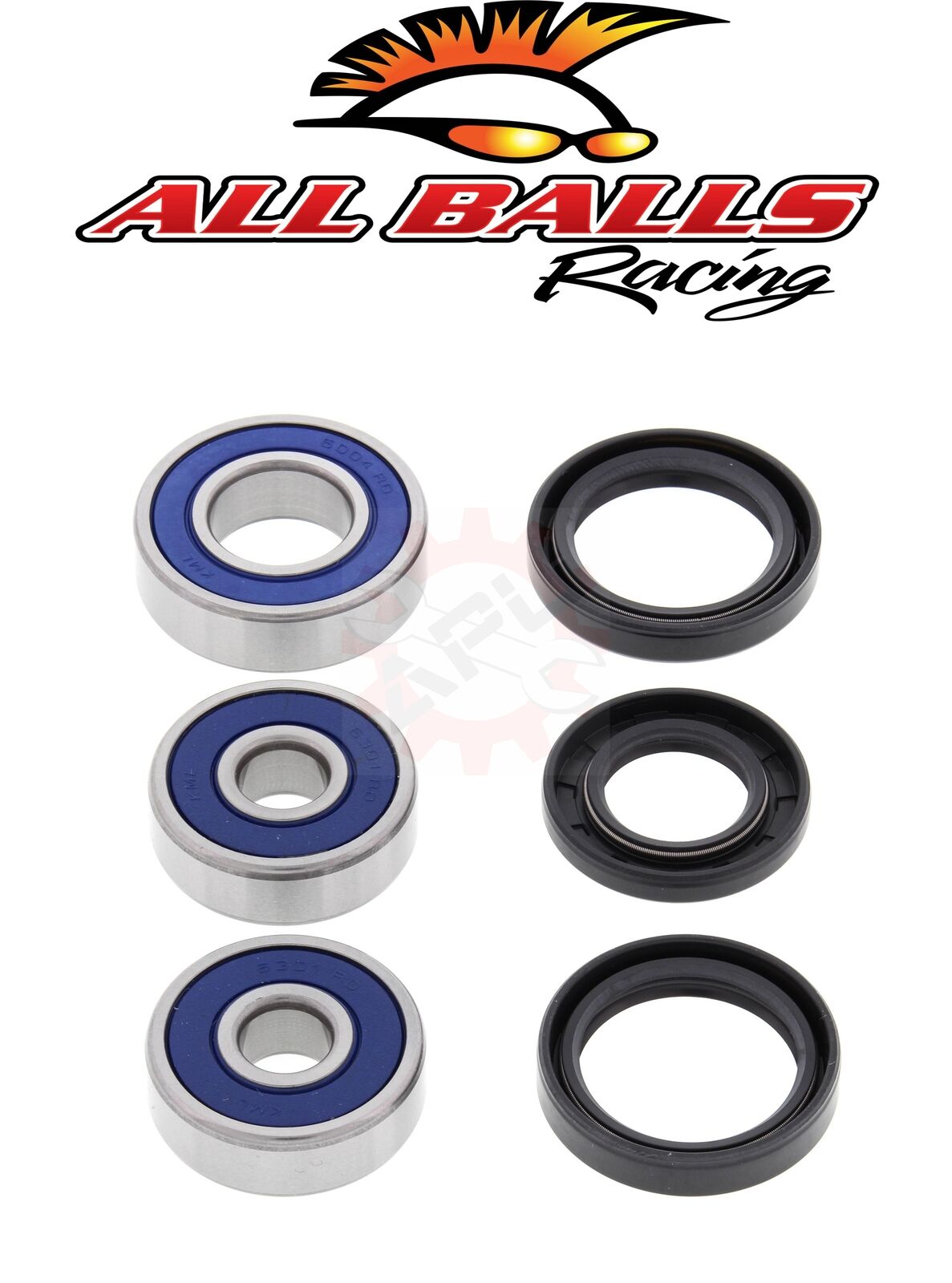 Rear Wheel Bearings PW80 83-06 TTR90 00-08 DT MX Yamaha ALL BALLS 25-1095