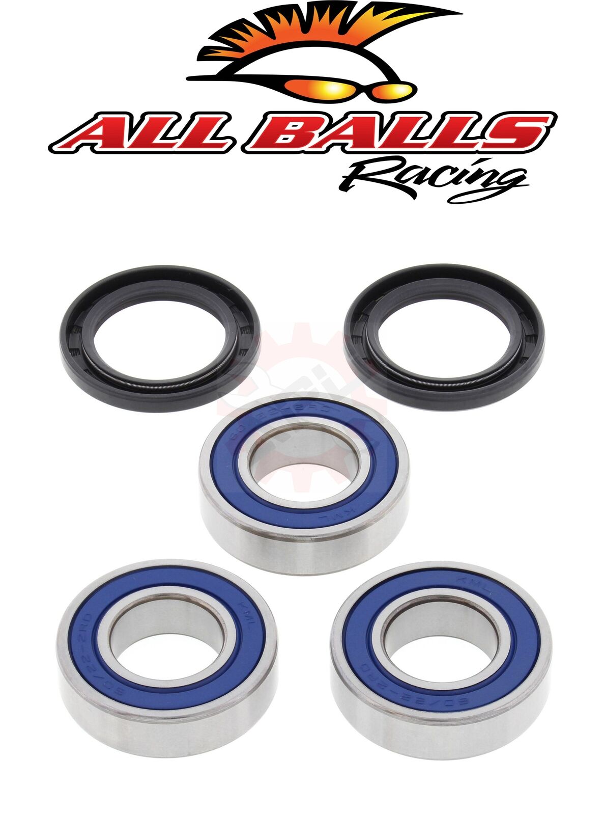 Rear Wheel Bearings Suzuki RM250 RM125 00-08 ALL BALLS 25-1255