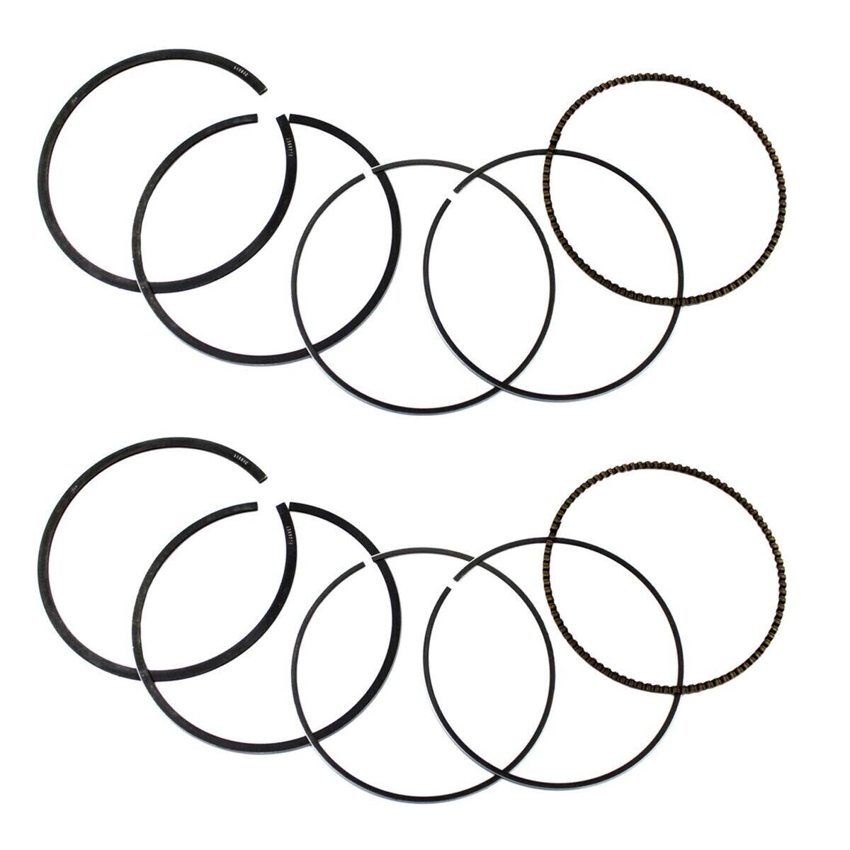 2 Sets of Namura Standard Bore Piston Rings fits Kawasaki 650 ATV's 80mm NEW