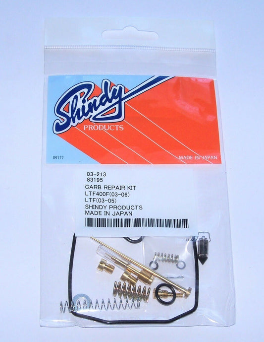 Carburetor Repair Kit JAPAN 03-07 Suzuki Eiger 400 Lta400f Ltf400f Carb Rebuild