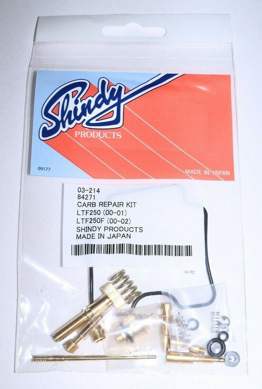Carburetor Repair Kit JAPAN 2000-2001 Suzuki Ltf250 250 Quadrunner Rebuild